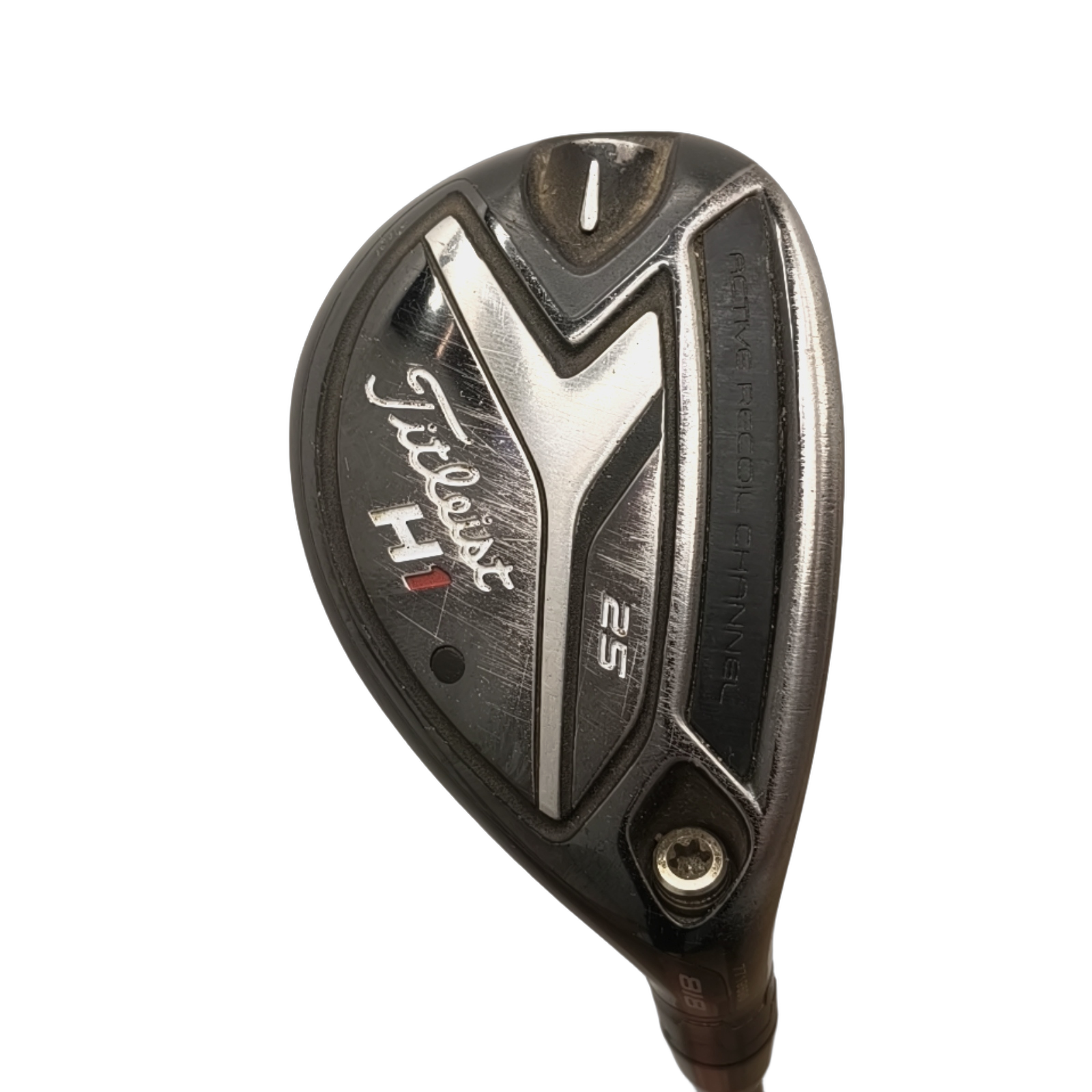 Titleist 818 H1 Hybrid / Flex A-flex / #5/25 [model:birefnet-general] [bg:handrolled]