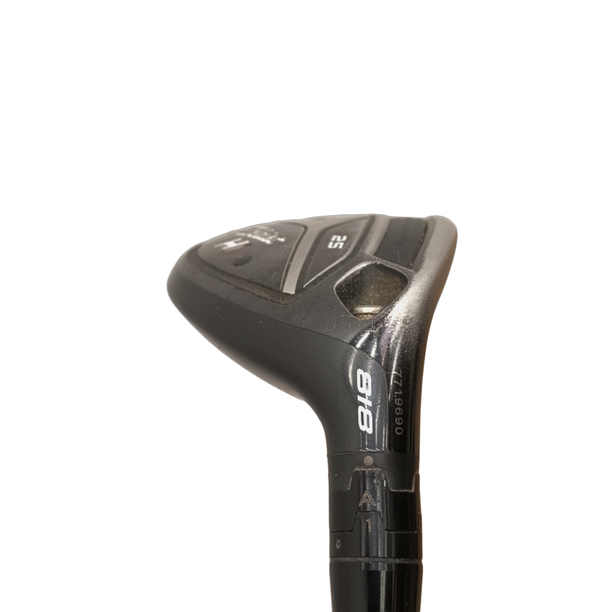 Titleist 818 H1 Hybrid / Flex A-flex / #5/25 [model:birefnet-general] [bg:handrolled]