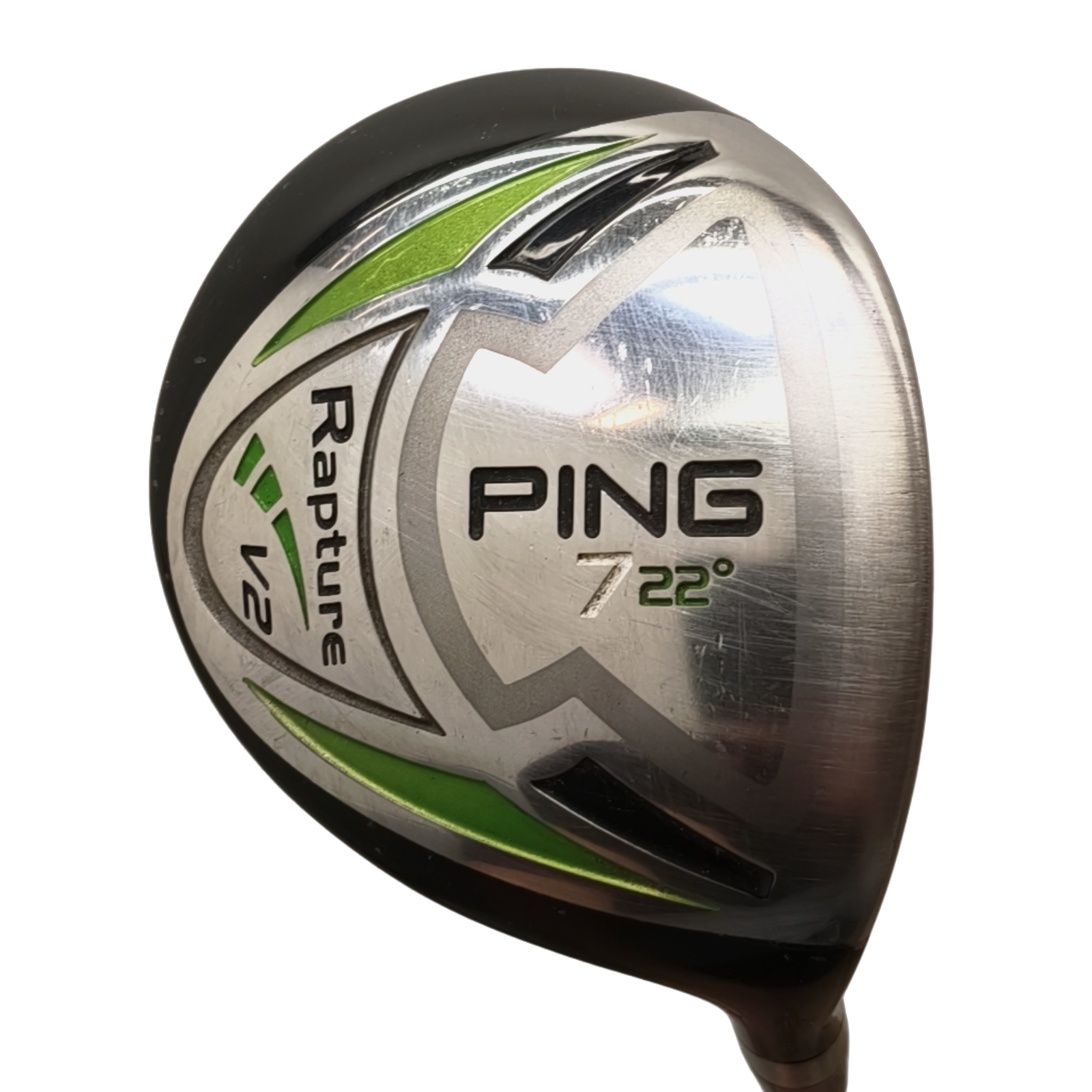 PING Rapture V2 Fairway Wood / Flex Regular / #7/22 [model:birefnet-general] [bg:handrolled]