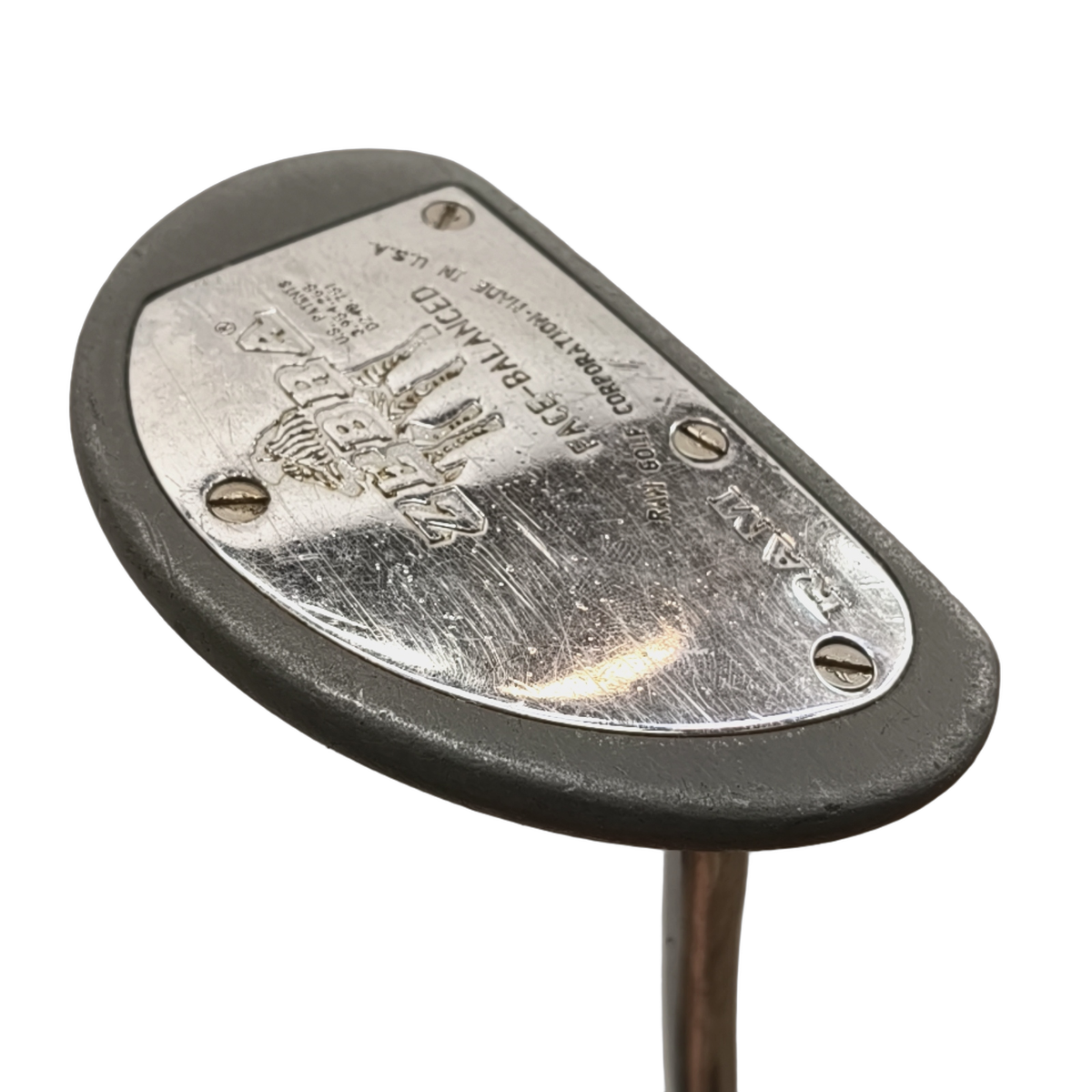 Ram Zebra Putter / 36" [model:birefnet-general] [bg:handrolled]