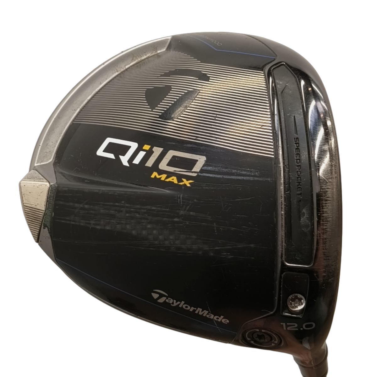 TaylorMade Qi10 MAX Driver / Flex Regular / Loft 12 [model:birefnet-general] [bg:handrolled]