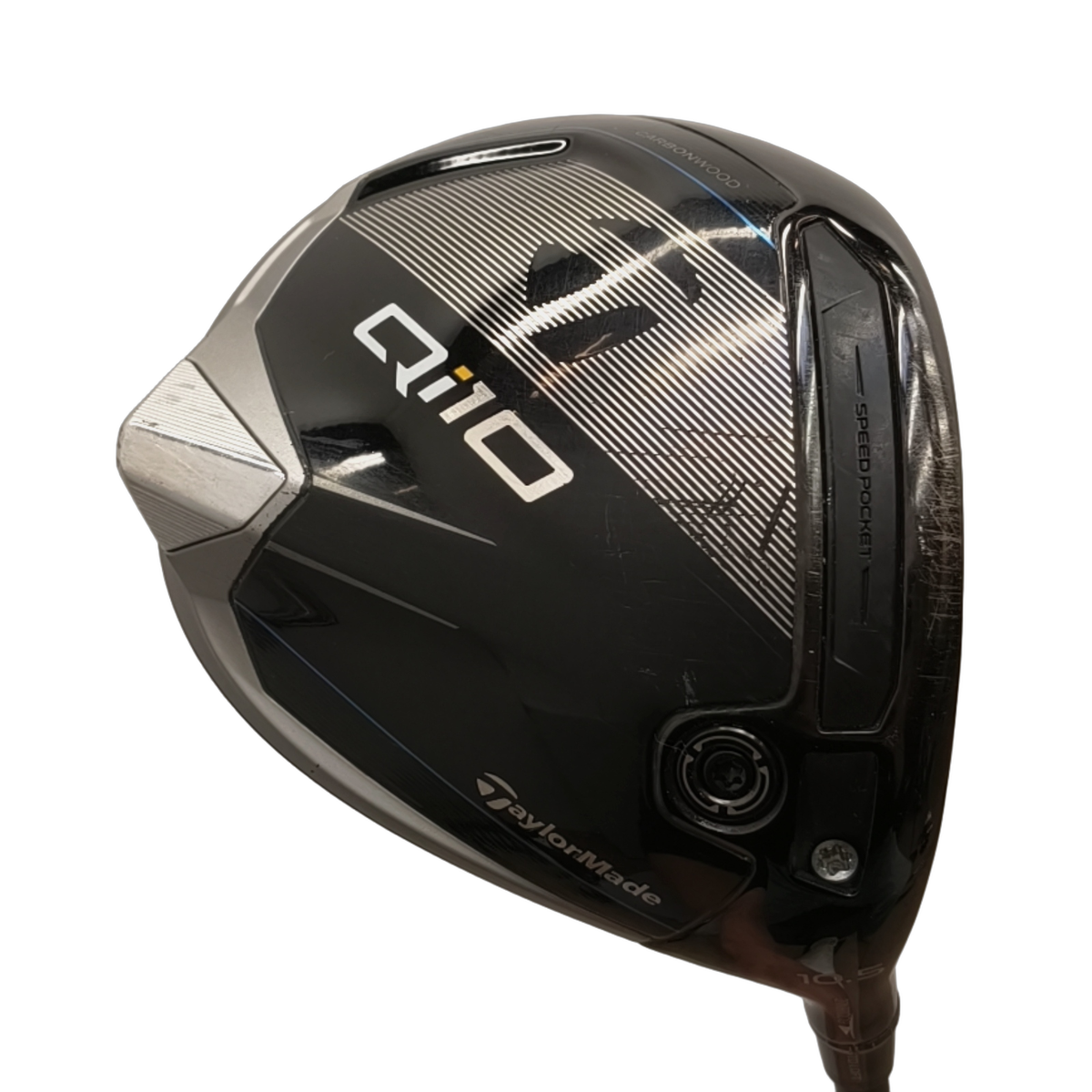 TaylorMade Qi10 Driver / Flex Stiff / Loft 10.5 [model:birefnet-general] [bg:handrolled]