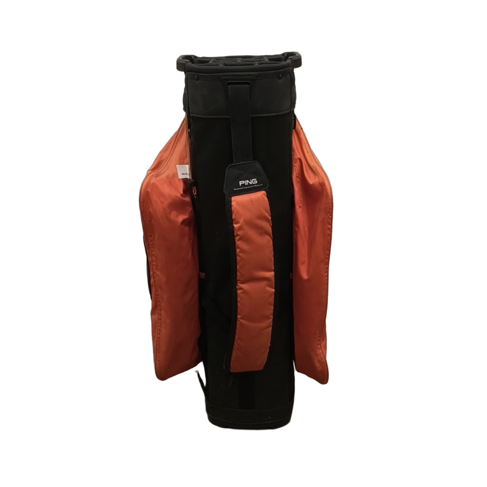 PING Pioneer Monsoon Golf Bag / 14-Rum / Orange [model:birefnet-general] [bg:handrolled]