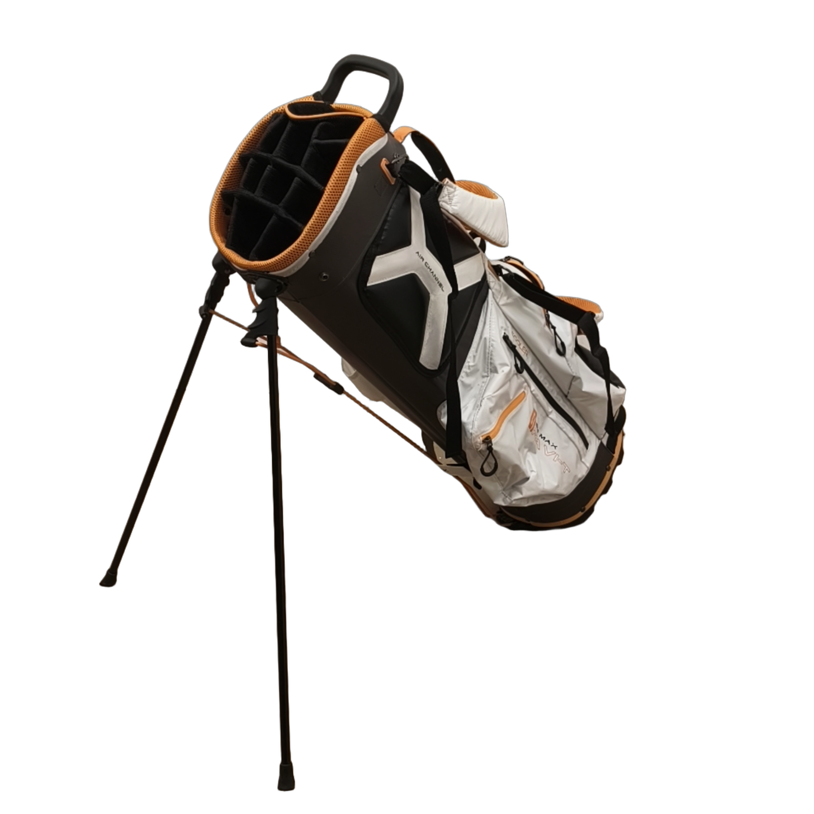 Big Max Ravi-T Golf Bag / 14-Rum / Hvid [model:birefnet-general] [bg:handrolled]