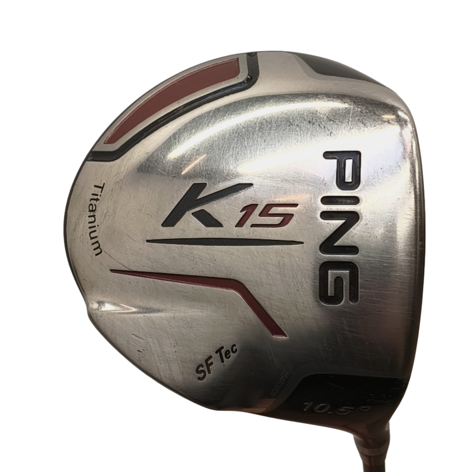 PING K15 Driver / Flex Regular / Loft 10.5 [model:birefnet-general] [bg:handrolled]