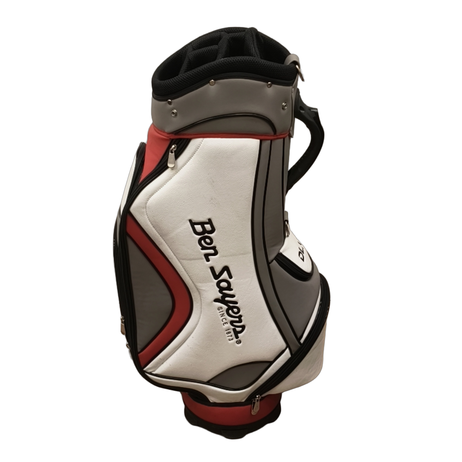 Ben Sayers DLX Golf Bag / 7-Rum / Hvid [model:birefnet-general] [bg:handrolled]