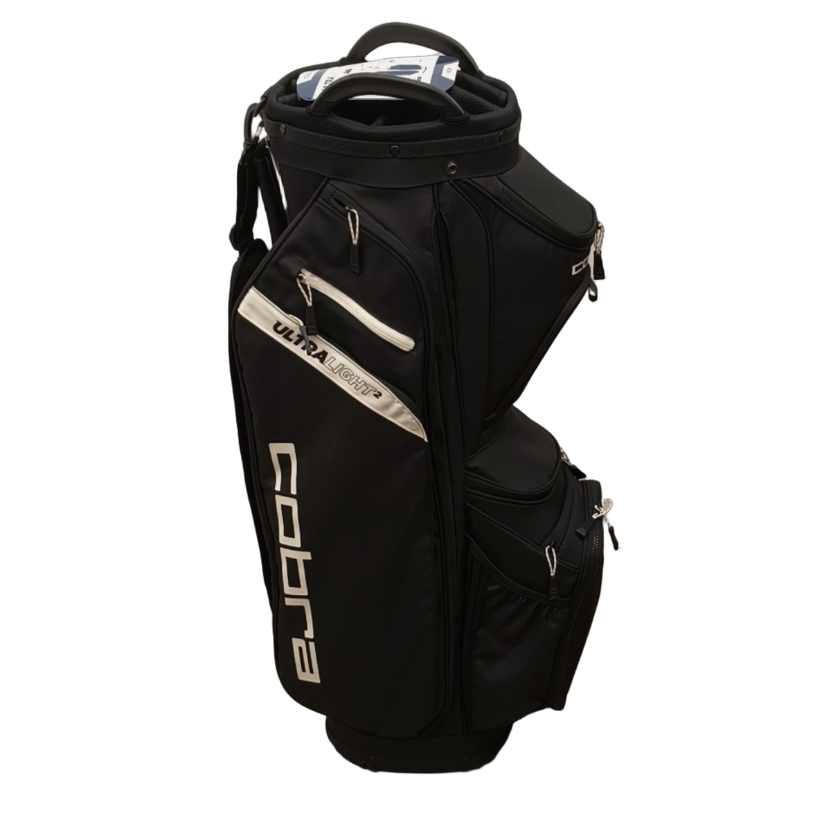 Cobra Ultralight 2 Golf Bag / 14-Rum / Sort [model:birefnet-general] [bg:handrolled]