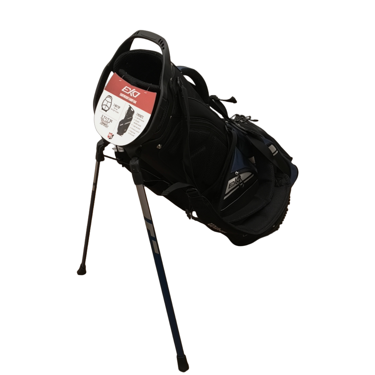Wilson Sac de golf Staff EXO / 5-Way / Noir [model:birefnet-general] [bg:handrolled]