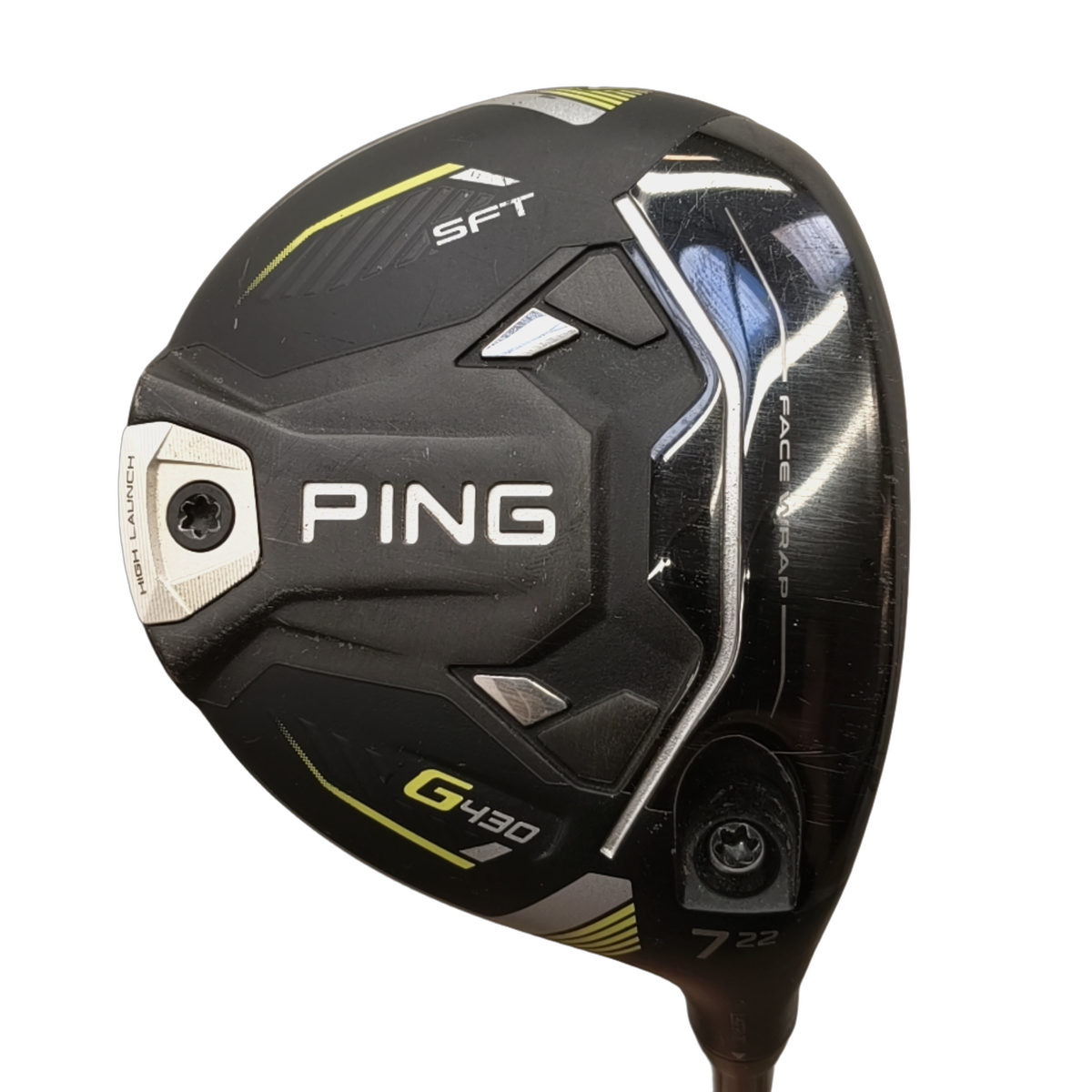 PING G430 SFT Fairway Wood / Flex Stiff / #7/22 [model:birefnet-general] [bg:handrolled]