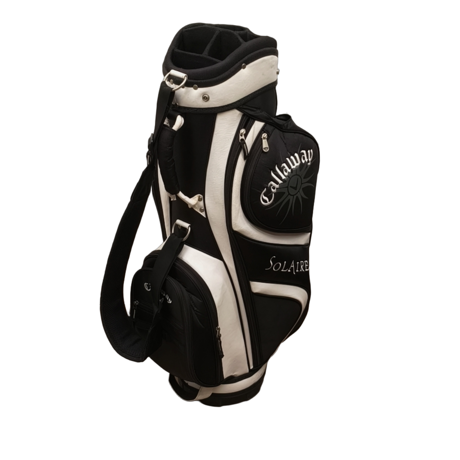 Callaway Solaire Golf Bag / 9-Rum / Hvid [model:birefnet-general] [bg:handrolled]