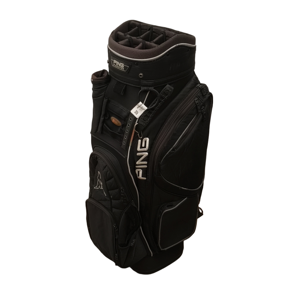 PING Discover Golf Bag / 14-Rum / Sort [model:birefnet-general] [bg:handrolled]