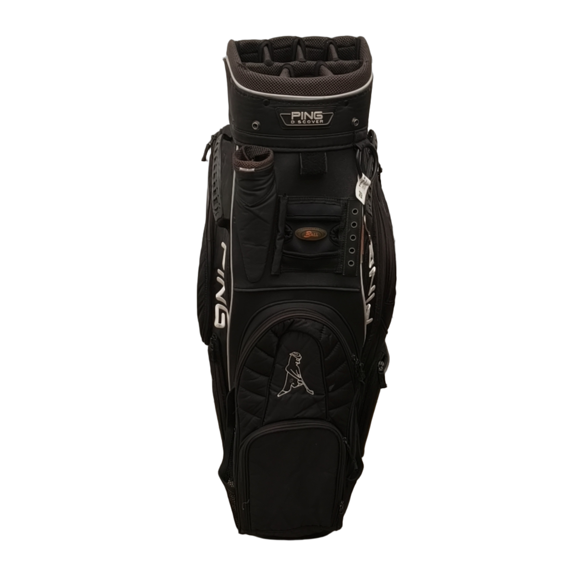 PING Discover Golf Bag / 14-Rum / Sort [model:birefnet-general] [bg:handrolled]