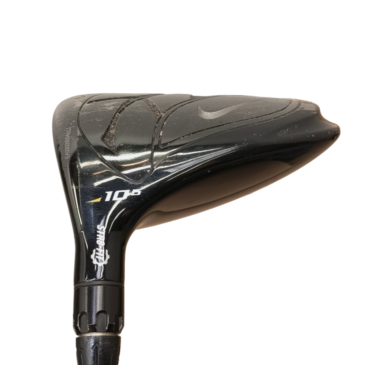 Venstre Nike Mach Speed Black Sq Driver / Flex Regular / Loft 10.5 [model:birefnet-general] [bg:handrolled]