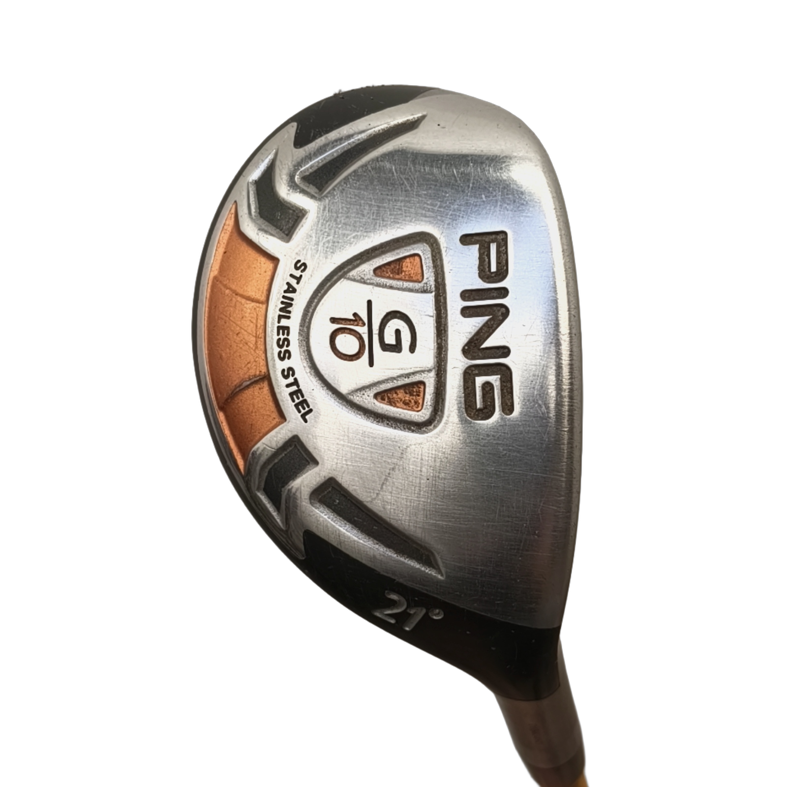 PING G10 Hybrid / Flex Stiff / #4/21 [model:birefnet-general] [bg:handrolled]