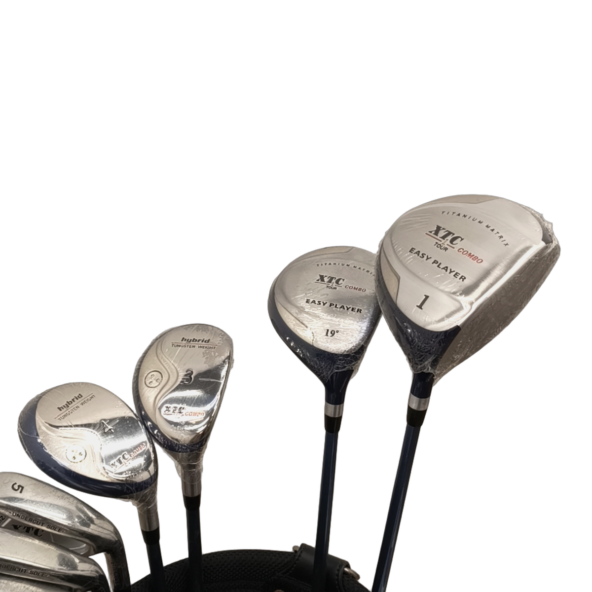 XTC 1-Tour Komplet Sæt Med Bag / 5-PW+SW+LW / Flex Ladies / Grafit [model:birefnet-general] [bg:handrolled]