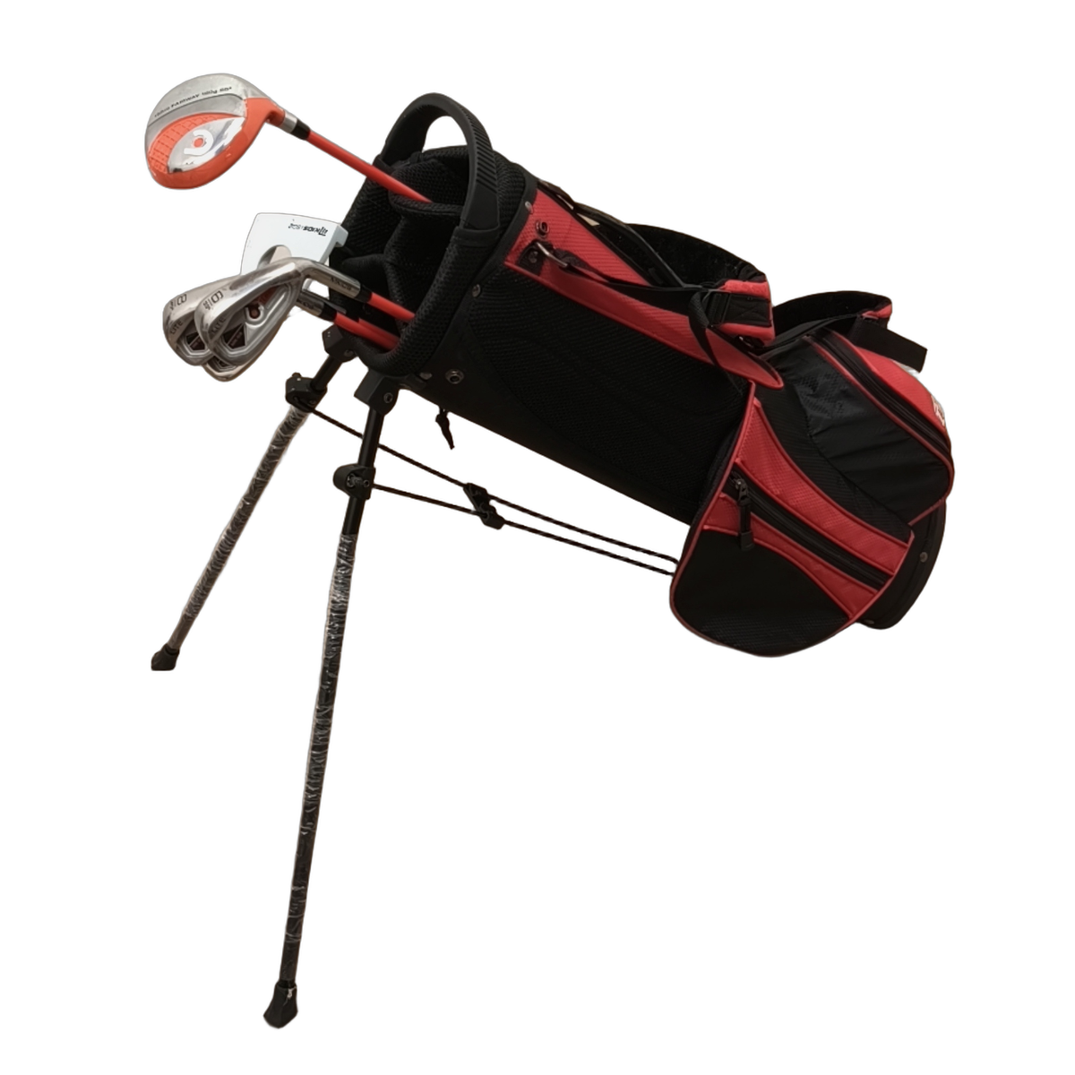 Masters M Kids Komplet Sæt Med Bag / 6+8+PW / Flex Junior  / Grafit [model:birefnet-general] [bg:handrolled]