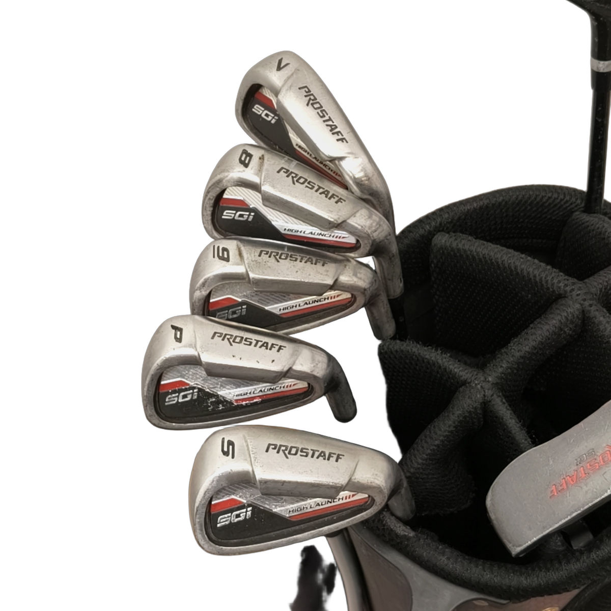 Wilson Prostaff SGI HL Komplet Sæt Med Bag / 7-PW+SW / Flex Regular / Grafit [model:birefnet-general] [bg:handrolled]