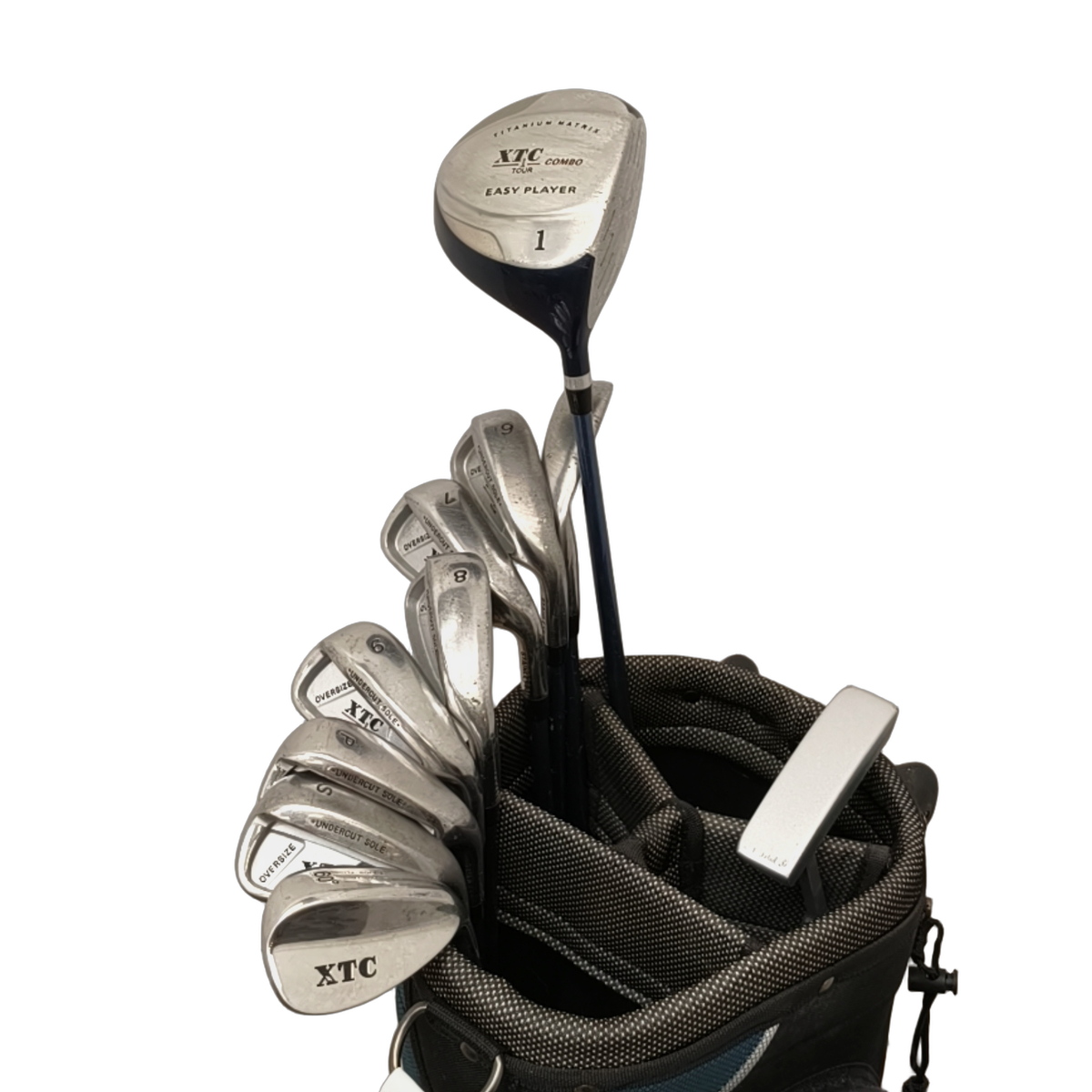 XTC Tour  Komplet Sæt Med Bag / 5-PW+SW+LW / Flex Ladies / Grafit [model:birefnet-general] [bg:handrolled]