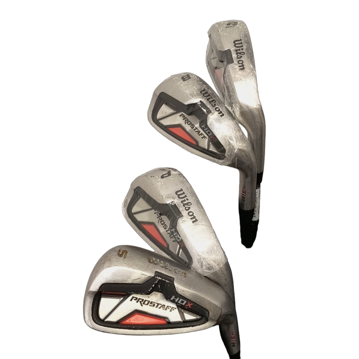 Wilson Prostaff HDX Komplet Sæt Med Bag / 6i+8i+PW+SW / Flex Uniflex / Stål [model:birefnet-general] [bg:handrolled]