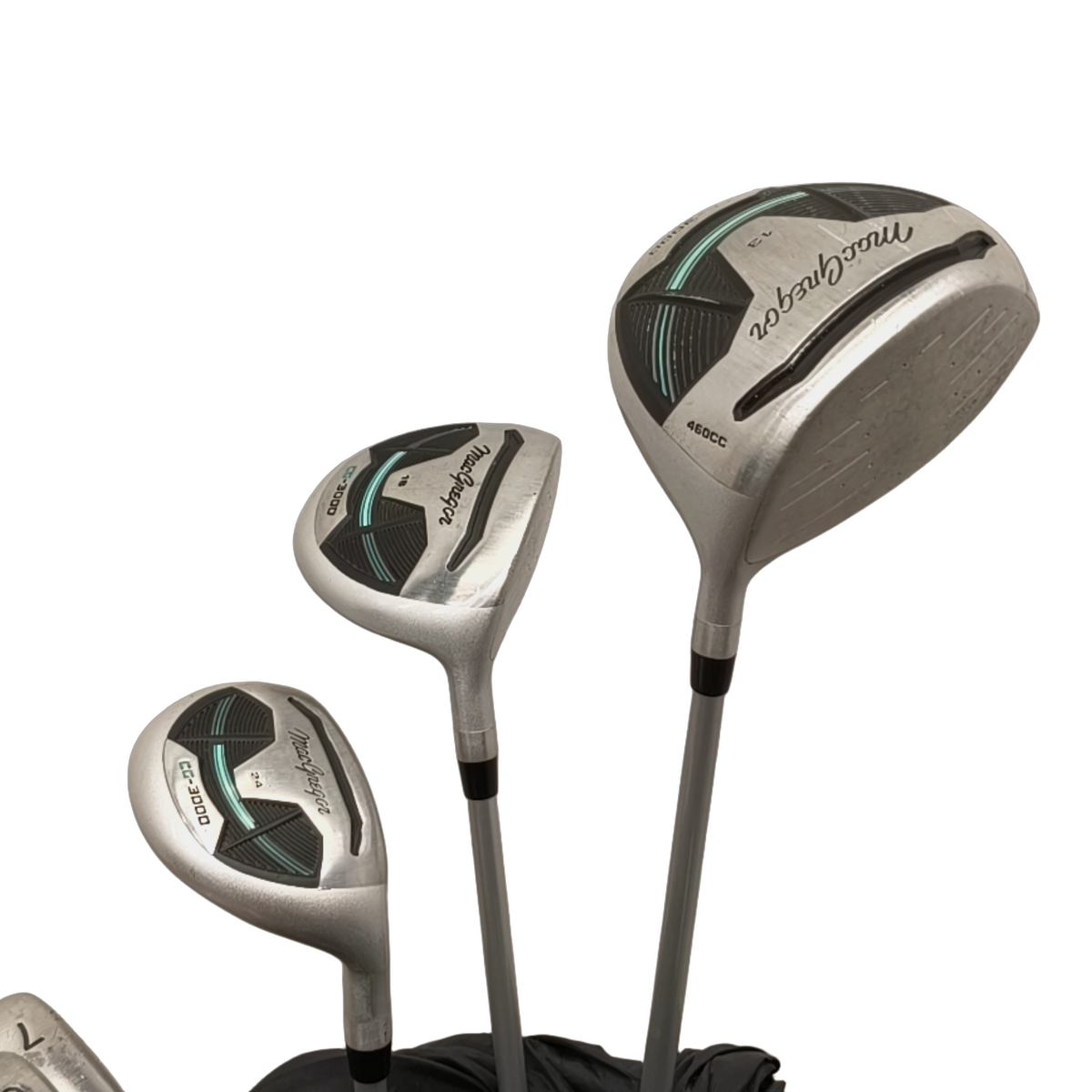 MacGregor CG 3000 Komplet Sæt Med Bag / 7-PW+SW / Flex Ladies / Grafit [model:birefnet-general] [bg:handrolled]
