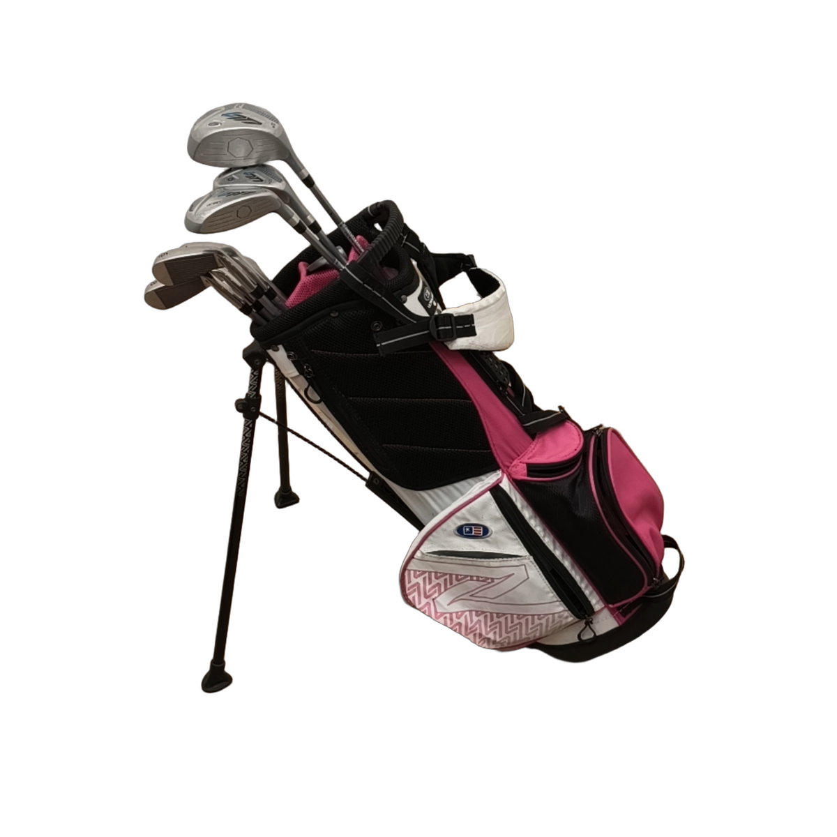 Venstre US Kids UL W20 Komplet Sæt Med Bag / 6-PW+SW / Flex Junior  / Grafit [model:birefnet-general] [bg:handrolled]