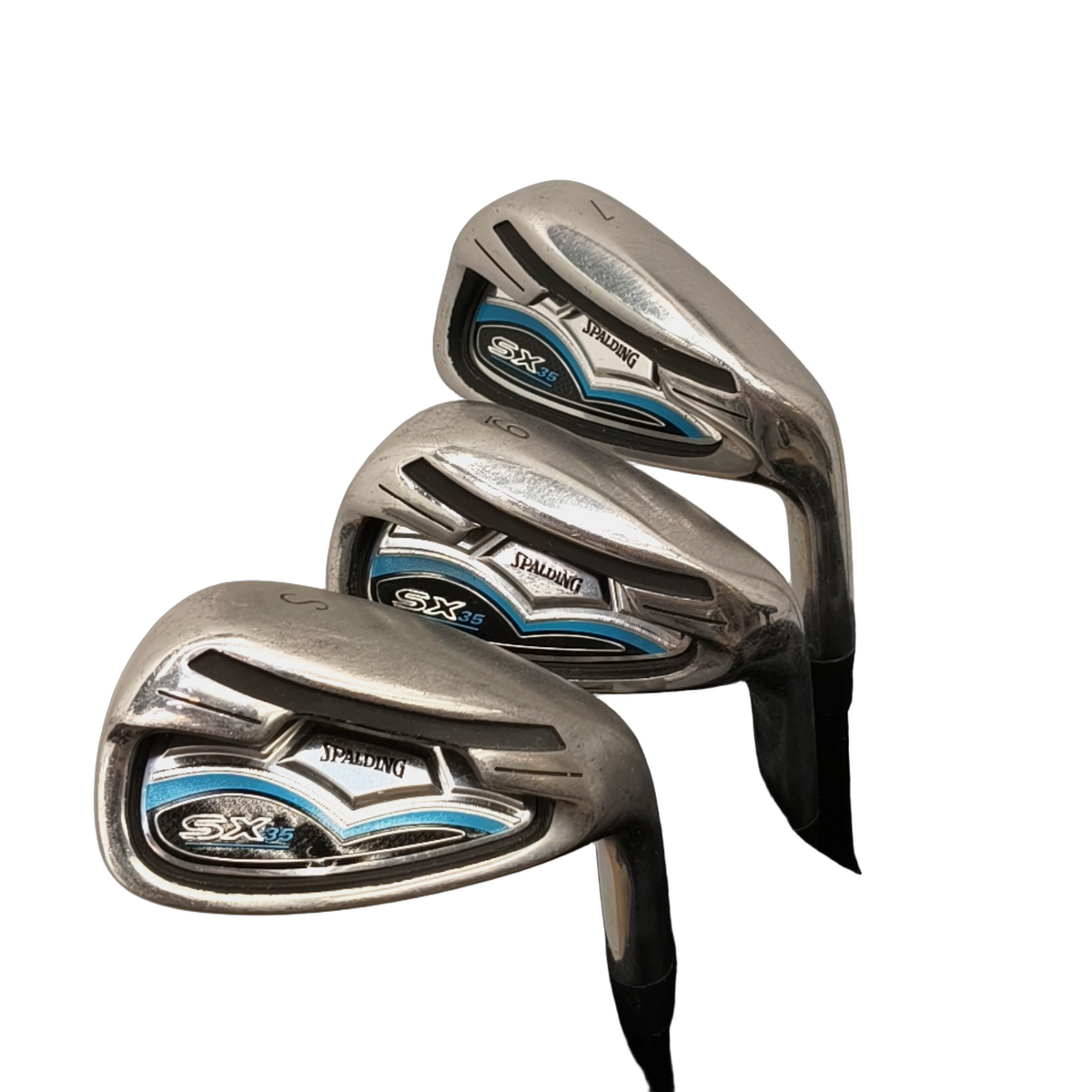 Spalding SX35 Komplet Sæt Med Bag / 7i+9+SW / Flex Ladies / Grafit [model:birefnet-general] [bg:handrolled]