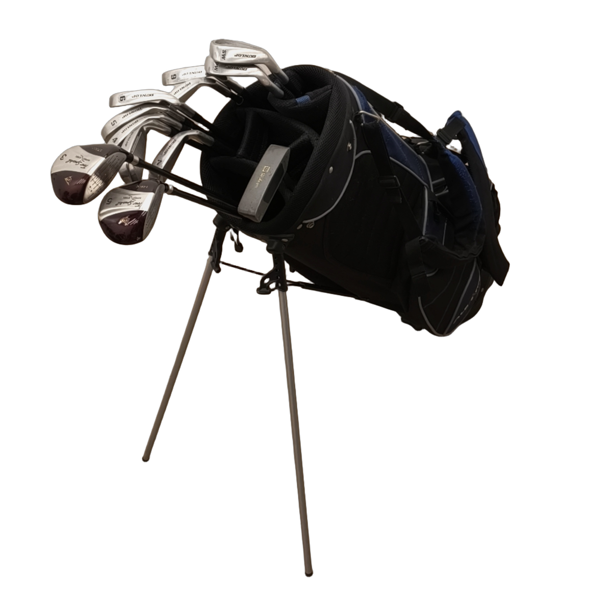 Venstre Dunlop Tour Special Komplet Sæt Med Bag / 3-PW+SW / Flex Regular / Grafit [model:birefnet-general] [bg:handrolled]