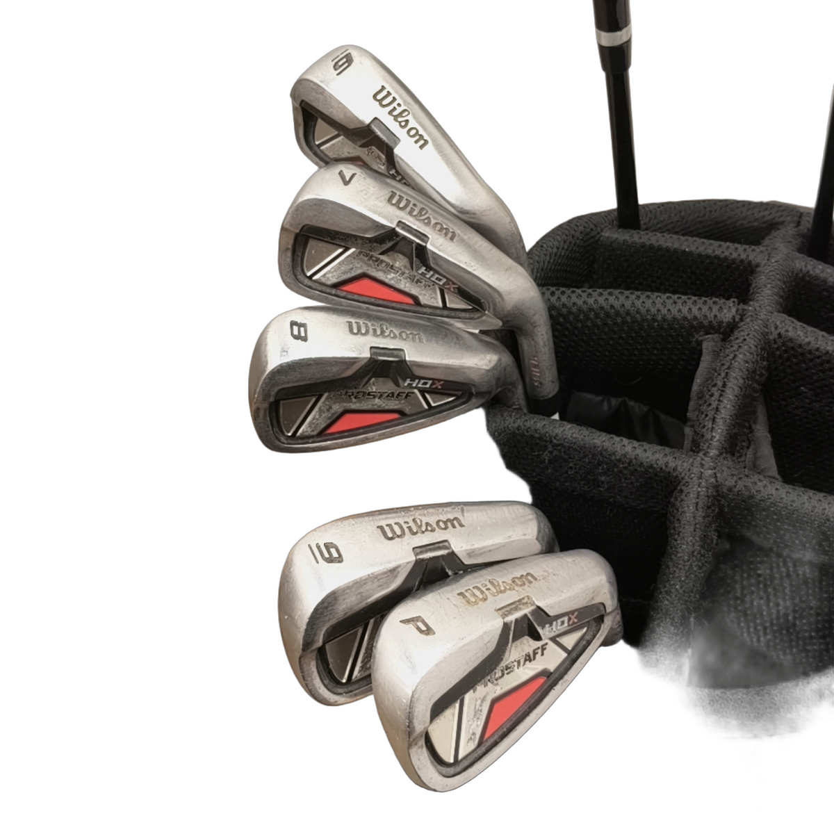 Wilson Staff Prostaff HDX Komplet Sæt Uden Bag / 6-PW / Flex Regular / Grafit [model:birefnet-general] [bg:handrolled]