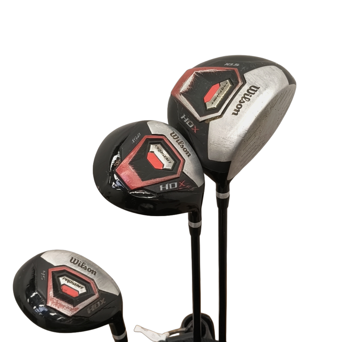 Wilson Staff Prostaff HDX Komplet Sæt Uden Bag / 6-PW / Flex Regular / Grafit [model:birefnet-general] [bg:handrolled]