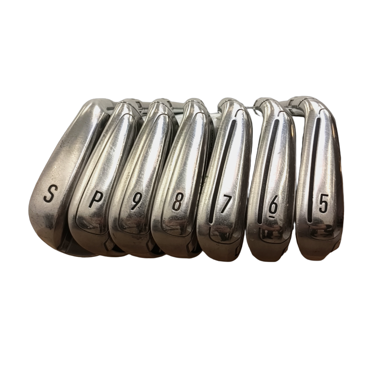 TaylorMade M6 Jernsæt / 5-PW+SW / Flex A-flex / Grafit [model:birefnet-general] [bg:handrolled]