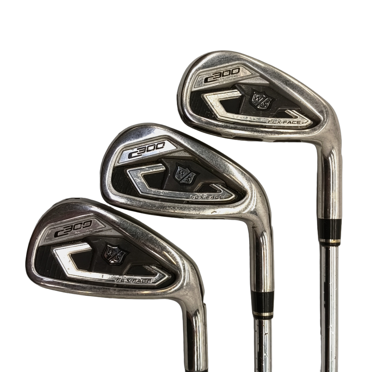 Wilson Staff C300 Jernsæt / 5-6i+8i-PW / Flex Regular / Stål [model:birefnet-general] [bg:handrolled]
