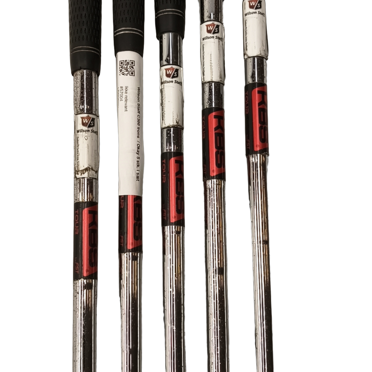 Wilson Staff C300 Jernsæt / 5-6i+8i-PW / Flex Regular / Stål [model:birefnet-general] [bg:handrolled]