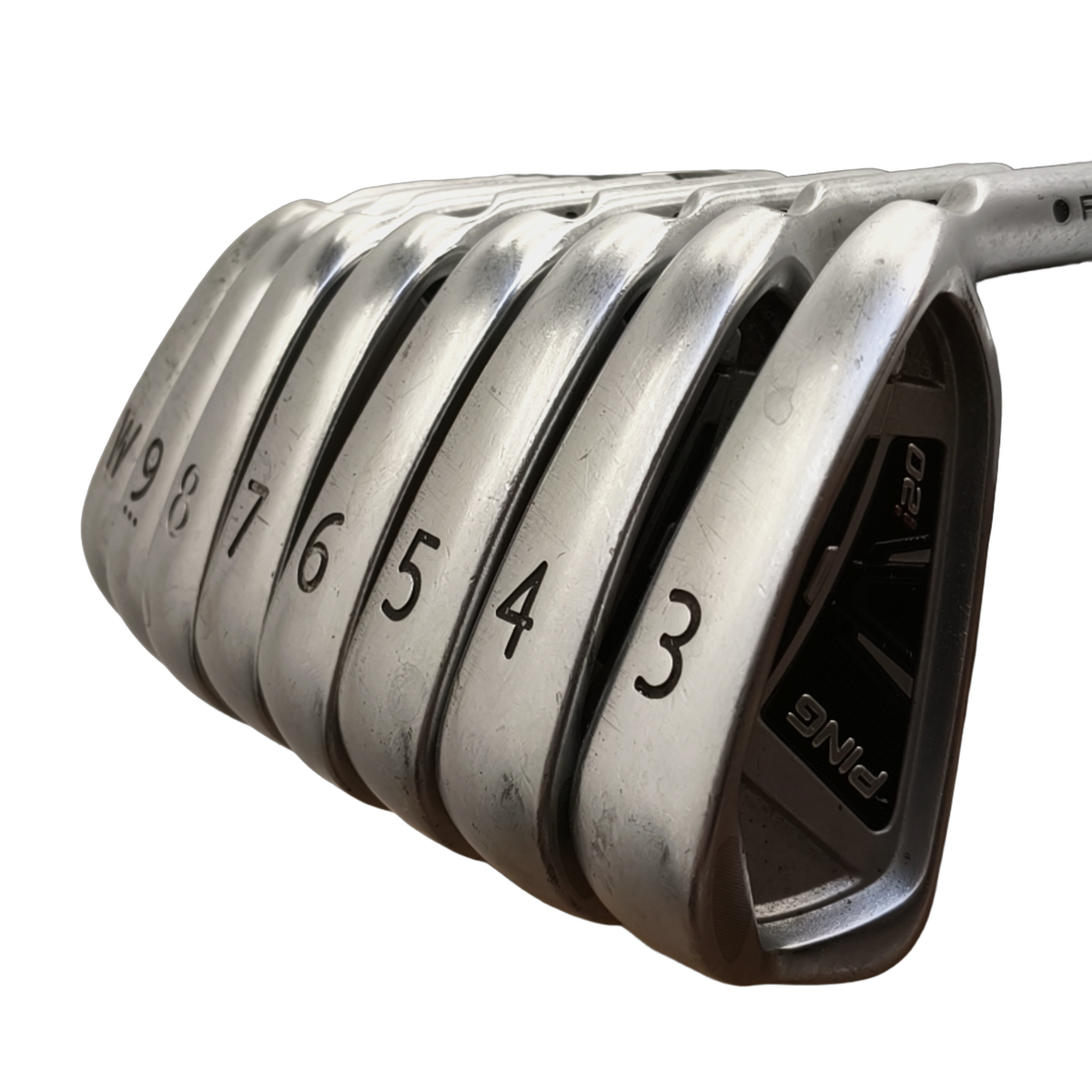 PING I20 Jernsæt / 3-PW / Flex Regular / Stål [model:birefnet-general] [bg:handrolled]