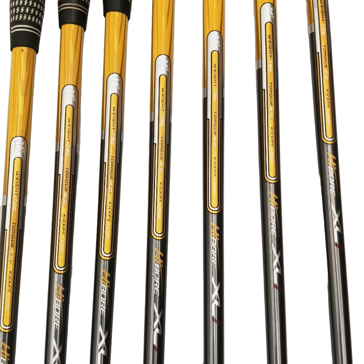 Cleveland Hi-Bore XLi Jernsæt / 4-PW+SW / Flex Regular / Grafit [model:birefnet-general] [bg:handrolled]