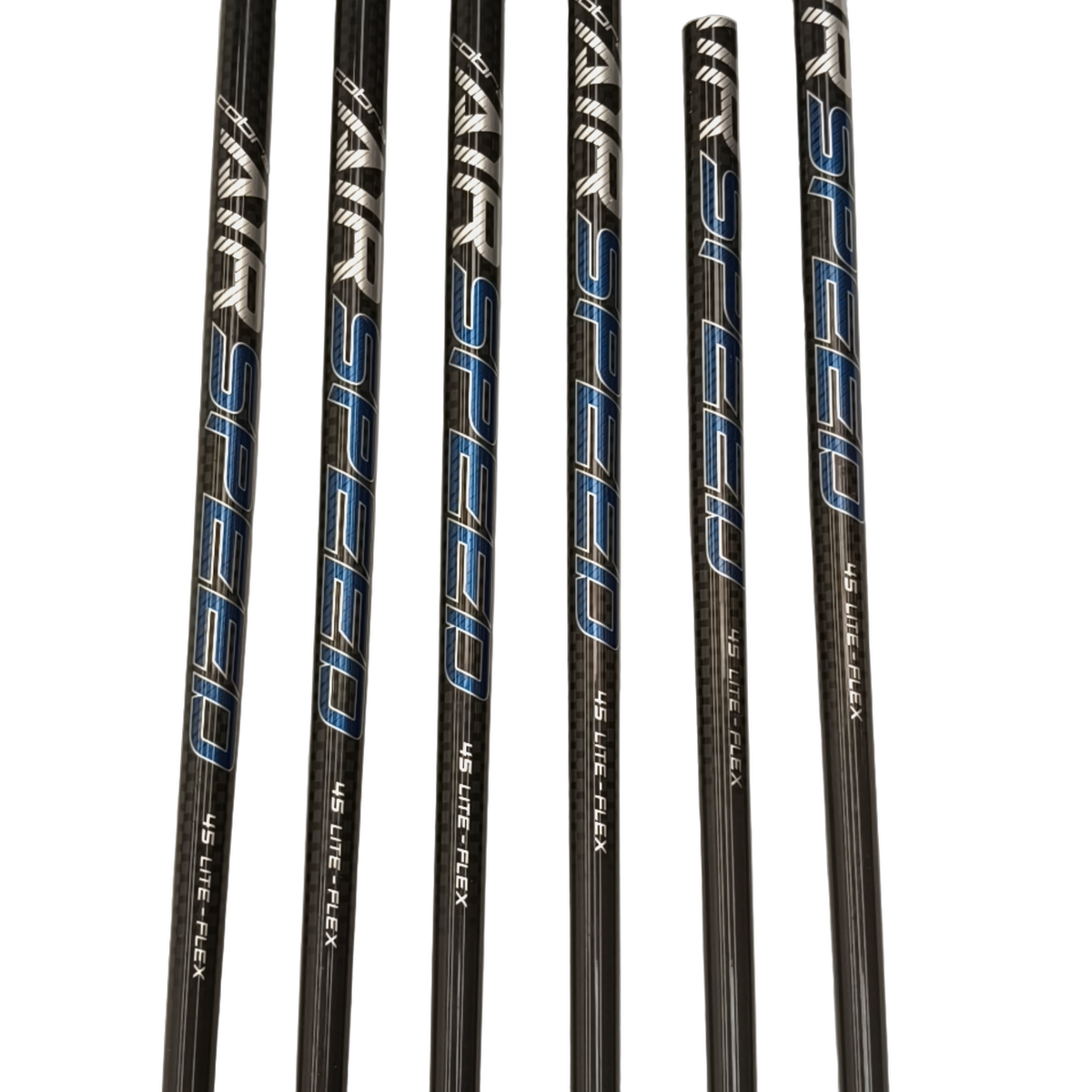 Cobra T-rail Jernsæt / 5-PW / Flex A-flex / Grafit [model:birefnet-general] [bg:handrolled]