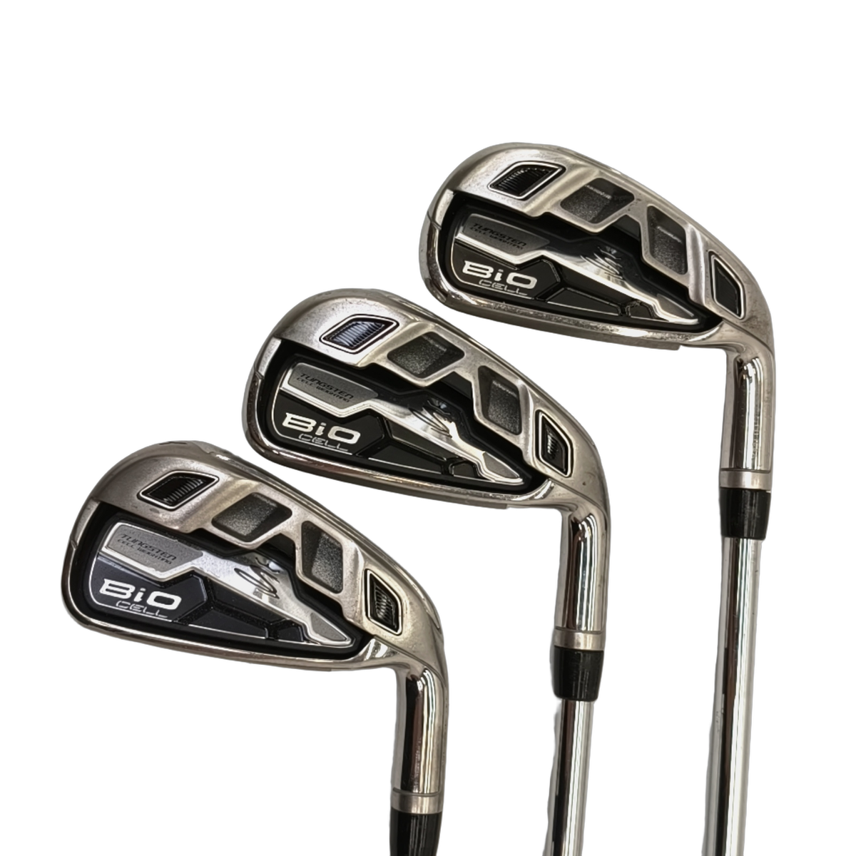 Cobra Biocell Jernsæt / 4-8i / Flex Regular / Stål [model:birefnet-general] [bg:handrolled]