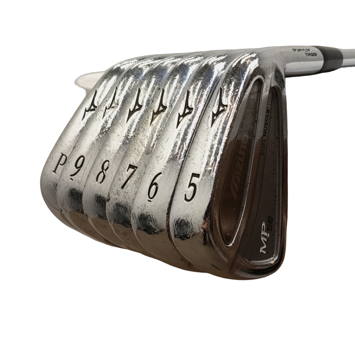 Mizuno MP-58 Jernsæt / 5-PW / Flex Regular / Stål [model:birefnet-general] [bg:handrolled]