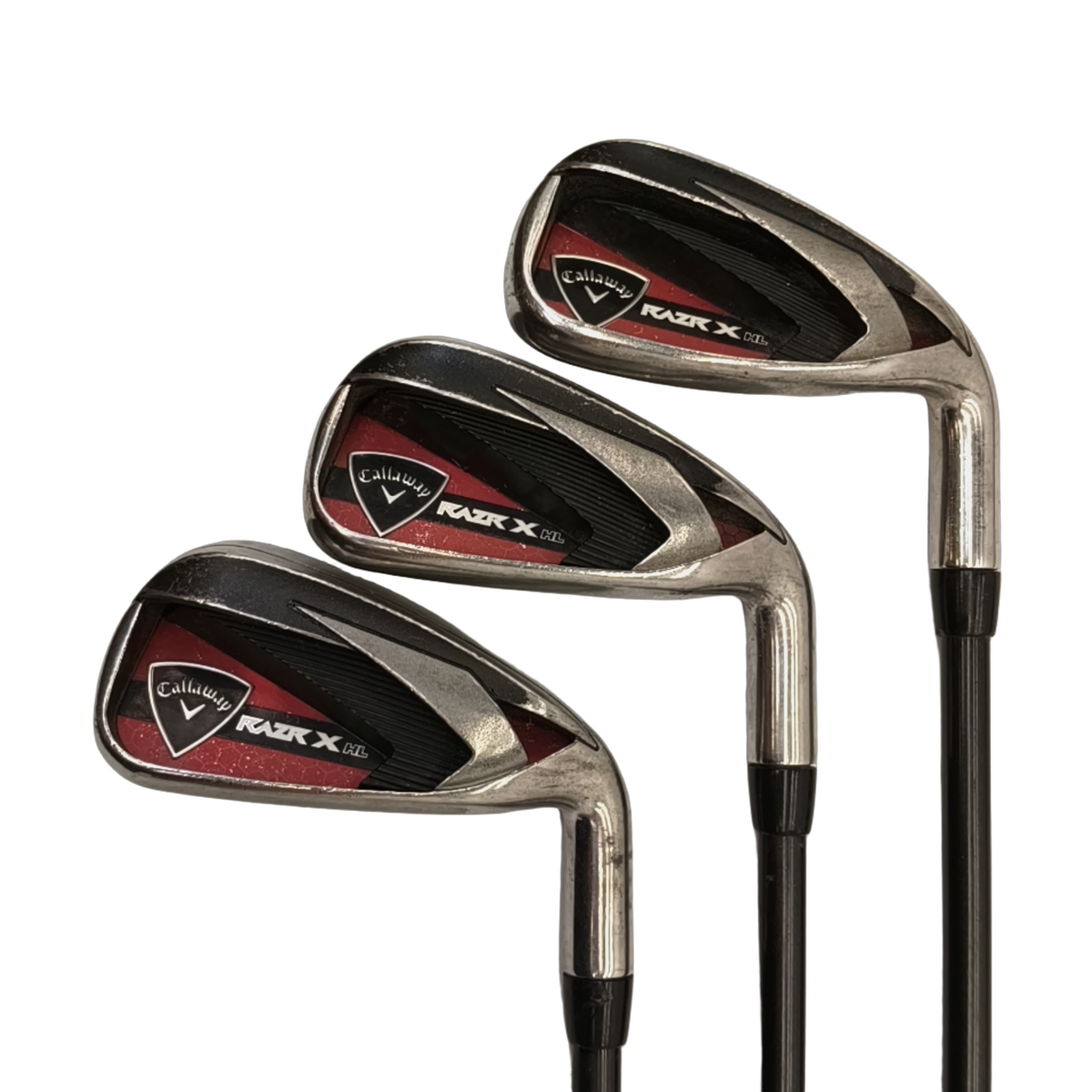 Callaway RAZR X HL Jernsæt / 6-PW / Flex A-flex / Grafit [model:birefnet-general] [bg:handrolled]