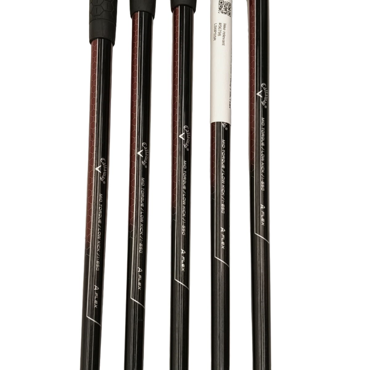 Callaway RAZR X HL Jernsæt / 6-PW / Flex A-flex / Grafit [model:birefnet-general] [bg:handrolled]