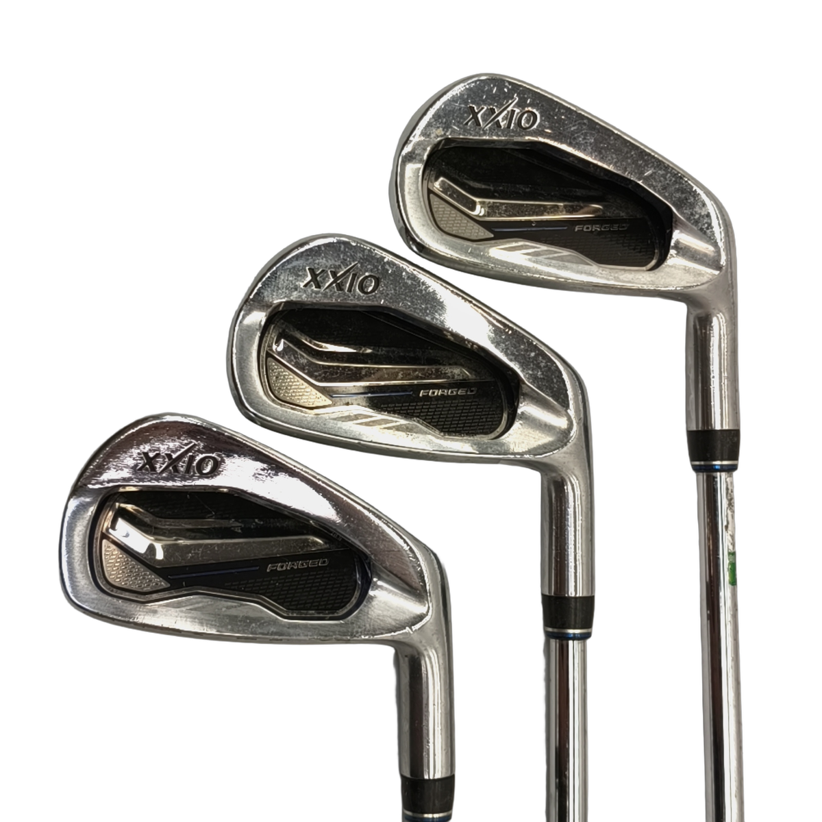 XXIO Forged Jernsæt / 4-PW+AW  / Flex Stiff / Stål [model:birefnet-general] [bg:handrolled]