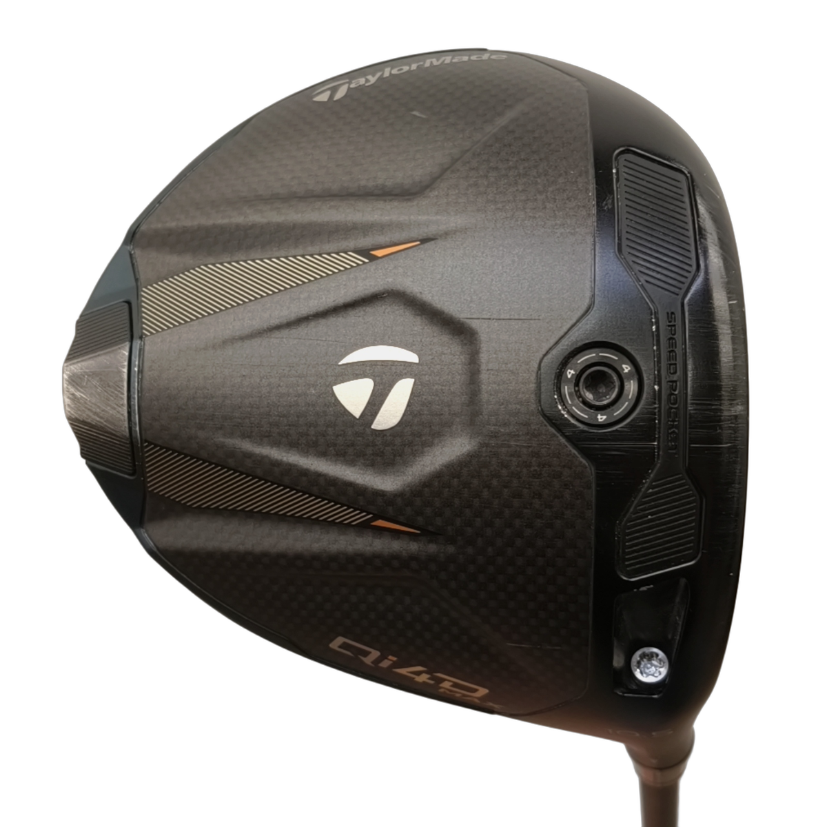 TaylorMade Qi 4D Max Driver / Flex Stiff / Loft 10.5 [model:birefnet-general] [bg:handrolled]