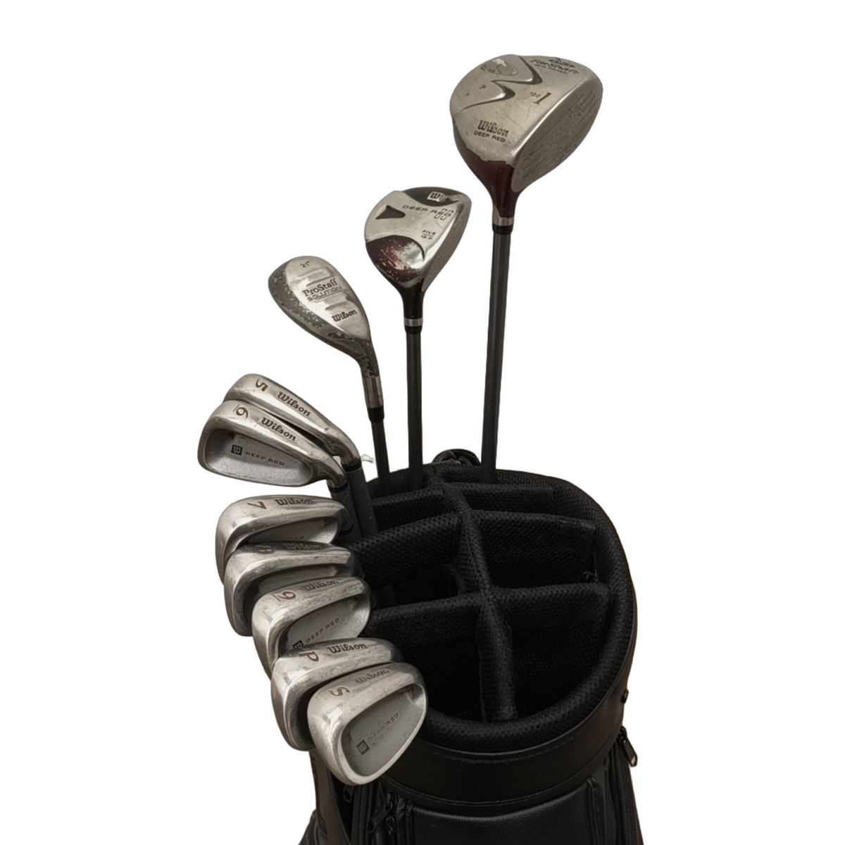 Wilson Staff Fatshaft Komplet Sæt Uden Bag / 5-PW+SW / Flex Ladies / Grafit [model:birefnet-general] [bg:handrolled]