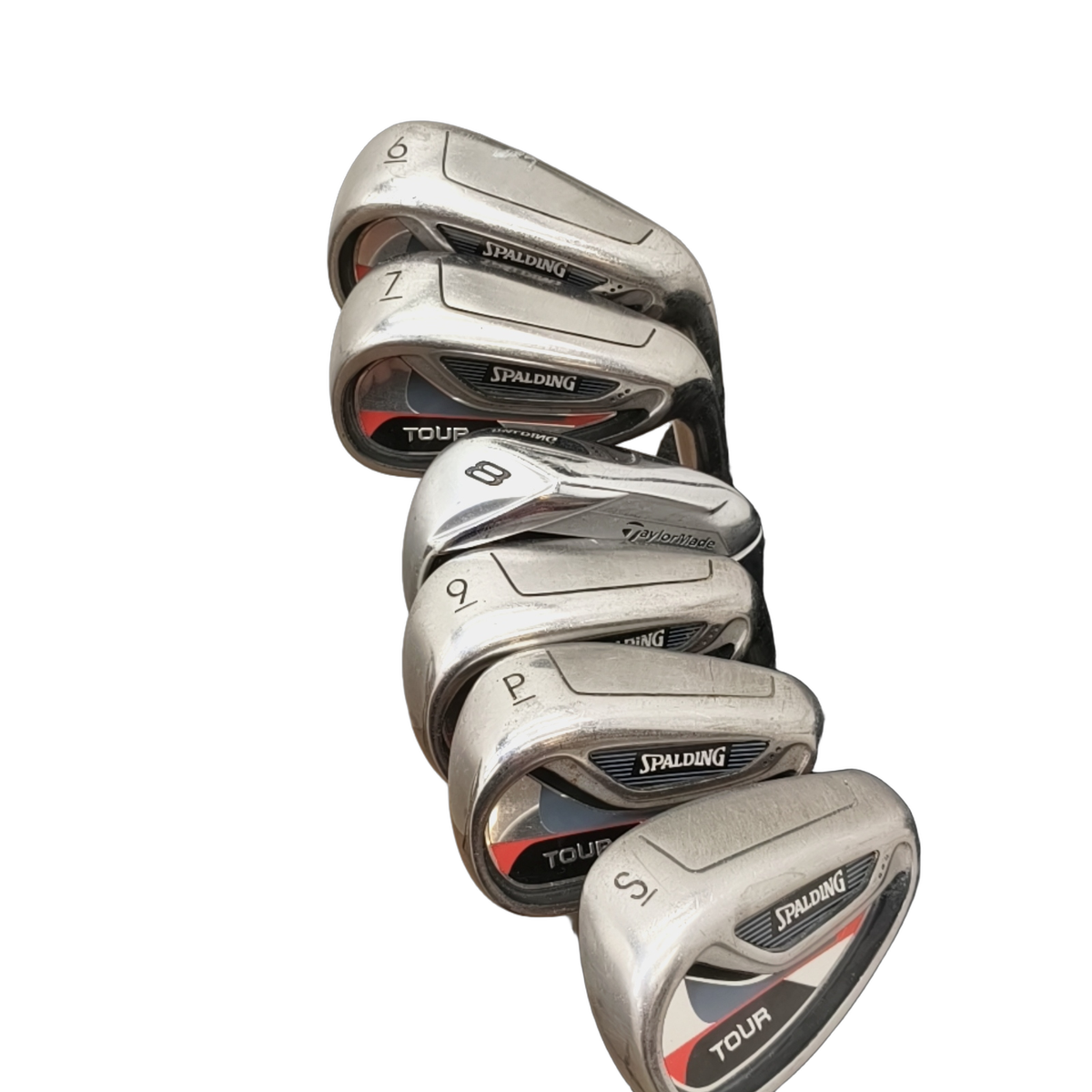 Spalding Tour  Komplet Sæt Uden Bag / 6-PW+SW / Flex Regular / Grafit [model:birefnet-general] [bg:handrolled]