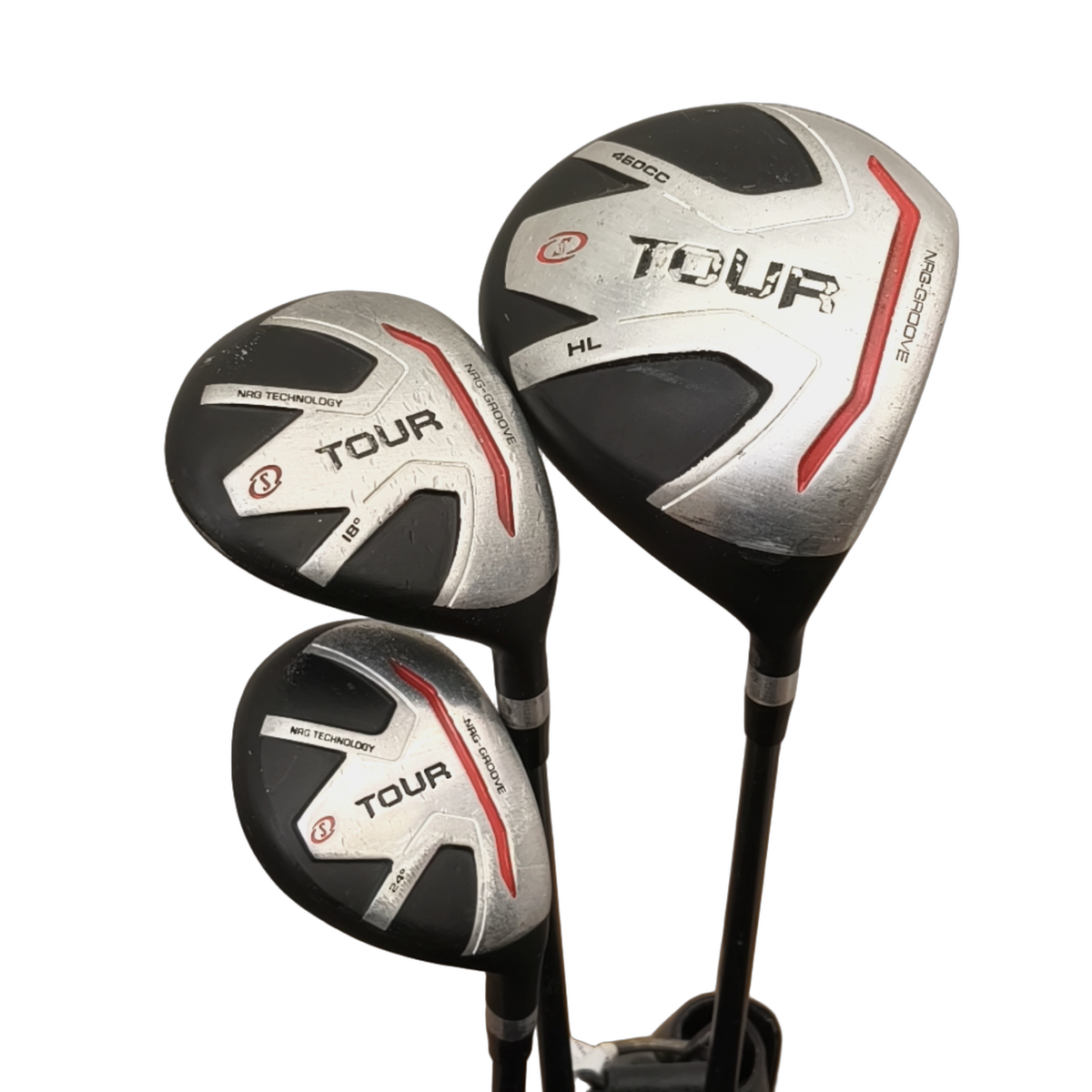 Spalding Tour  Komplet Sæt Uden Bag / 6-PW+SW / Flex Regular / Grafit [model:birefnet-general] [bg:handrolled]