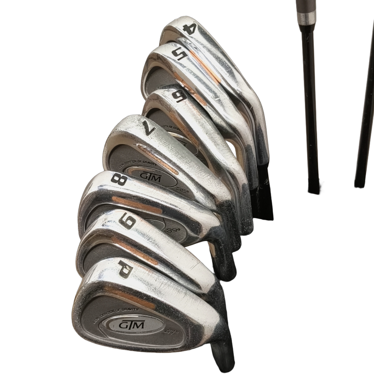 GTM Tempest Komplet Sæt Uden Bag / 4-PW / Flex Stiff / Grafit [model:birefnet-general] [bg:handrolled]