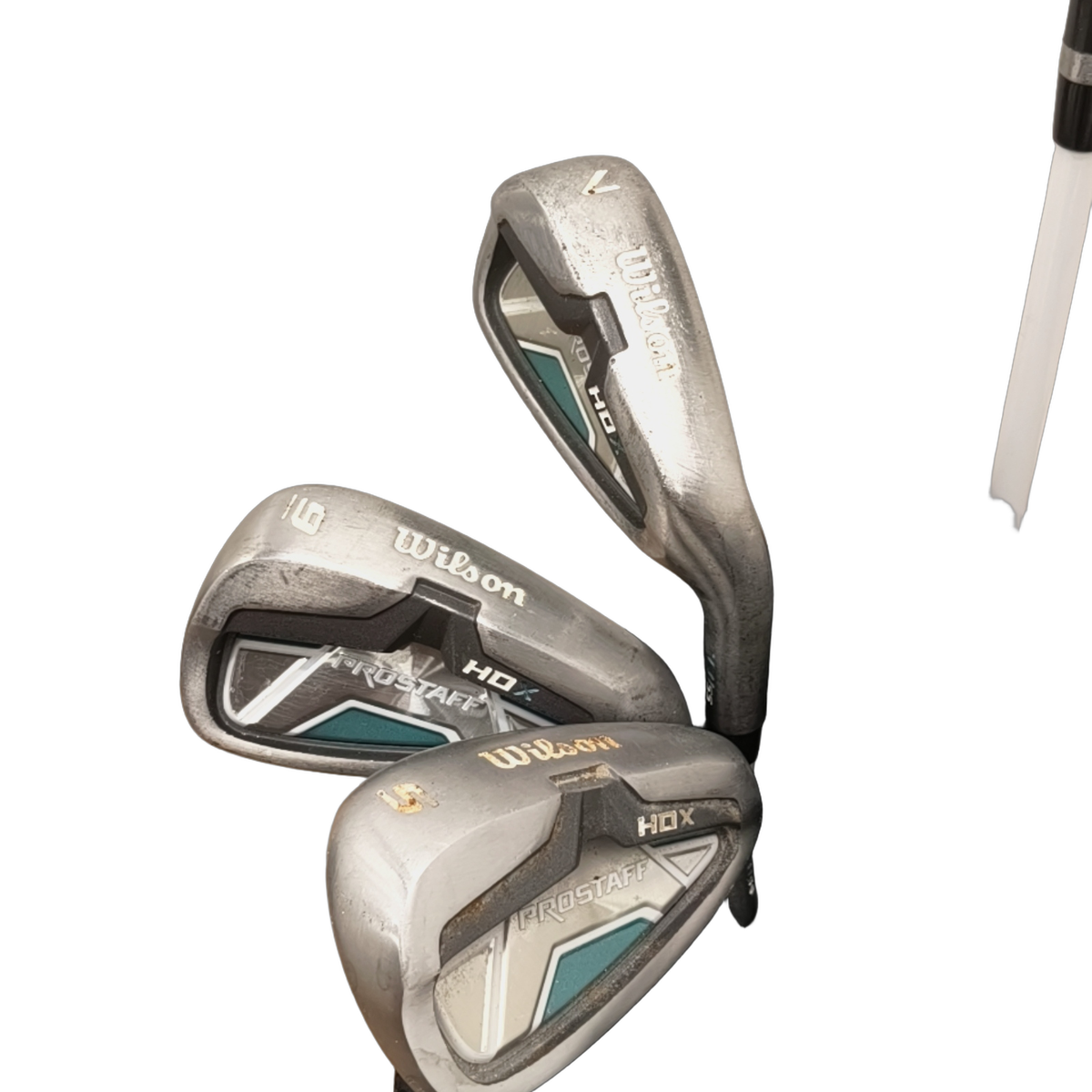 Wilson Prostaff HDX Komplet Sæt Uden Bag / 7i+9i+Sw / Flex Ladies / Grafit [model:birefnet-general] [bg:handrolled]