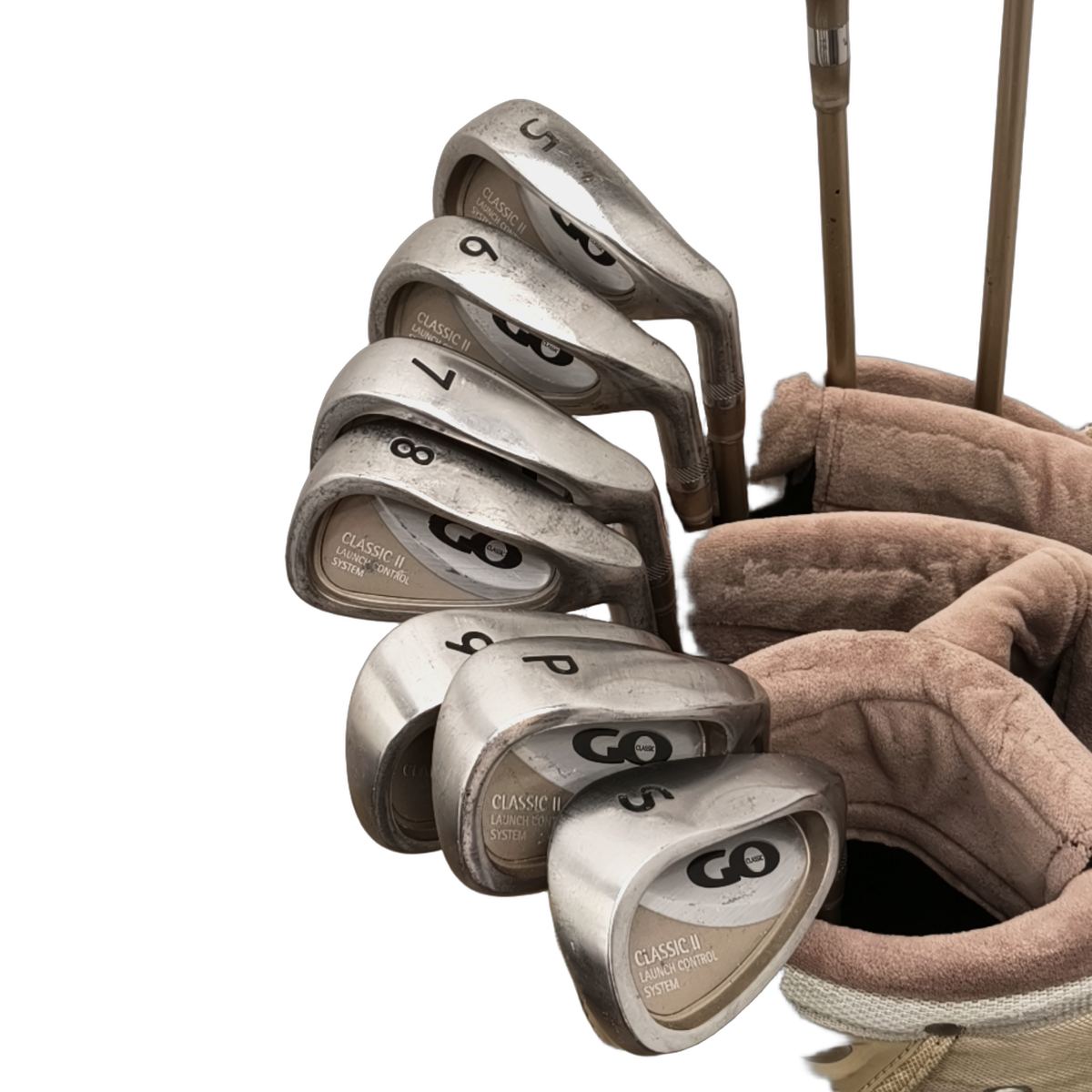 GO Classic II Complete Set With Bag / 5-PW+SW / Flex Ladies / Graphite [model:birefnet-general] [bg:handrolled]