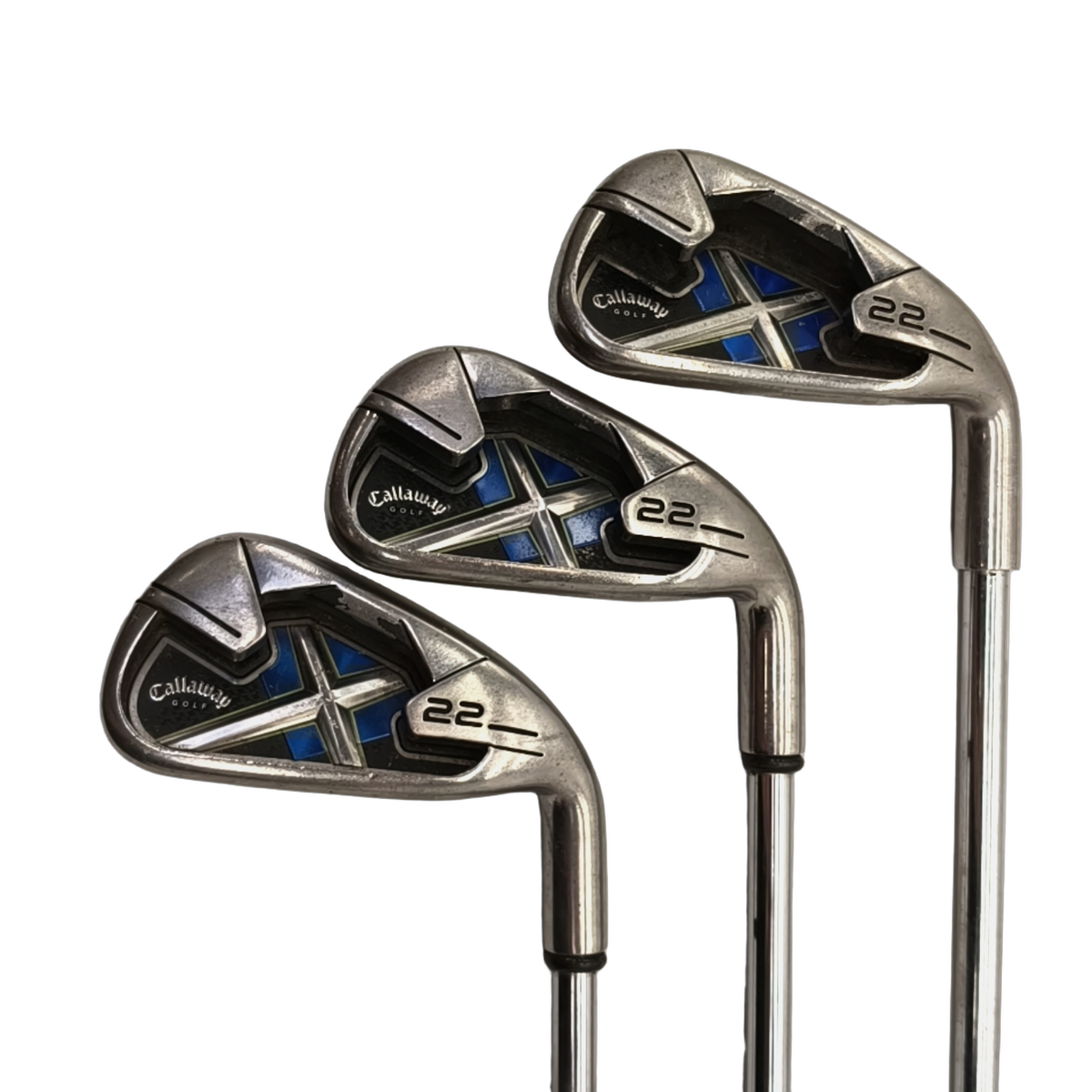 Callaway X22 Jernsæt / 5-9i / Flex Regular / Stål [model:birefnet-general] [bg:handrolled]