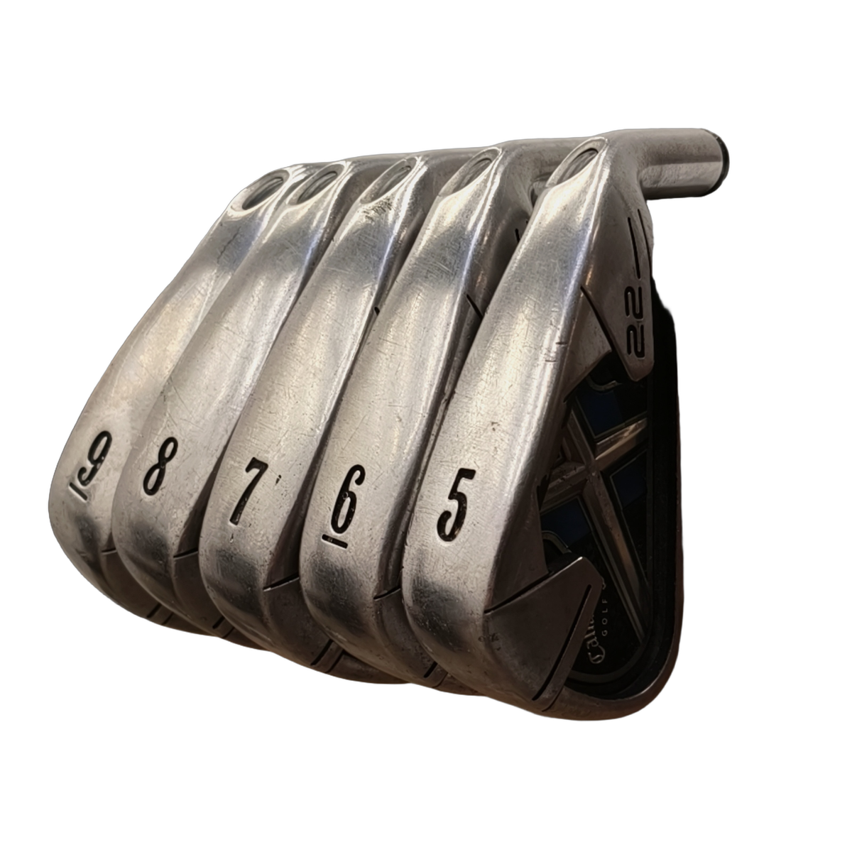 Callaway X22 Jernsæt / 5-9i / Flex Regular / Stål [model:birefnet-general] [bg:handrolled]
