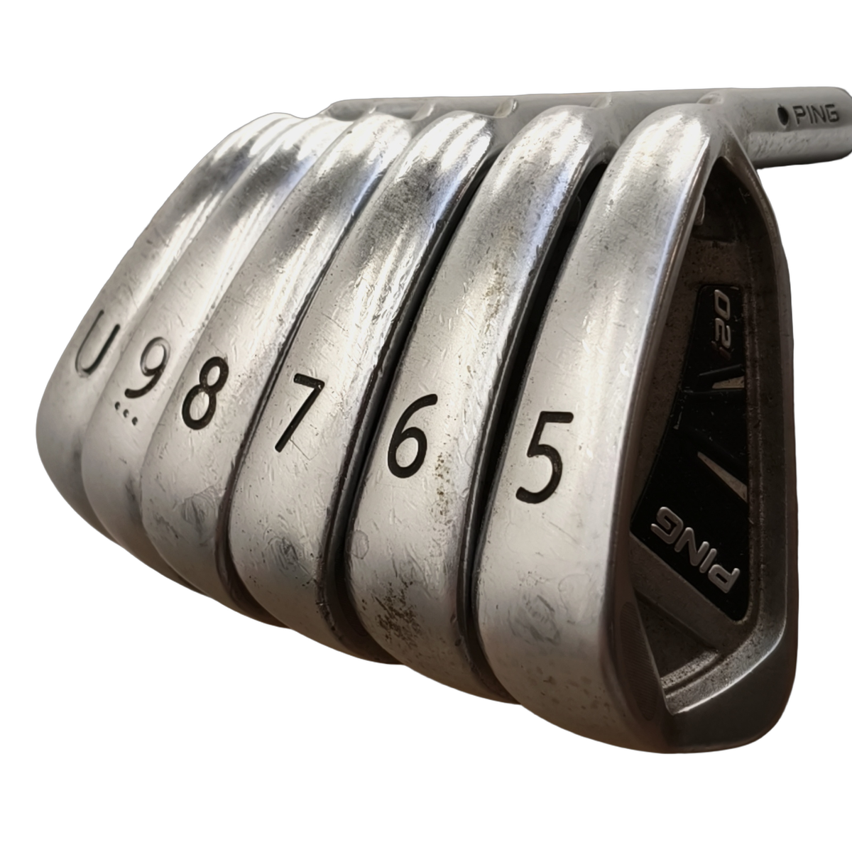 PING I20 Jernsæt / 5-9i+GW / Flex Regular / Stål [model:birefnet-general] [bg:handrolled]
